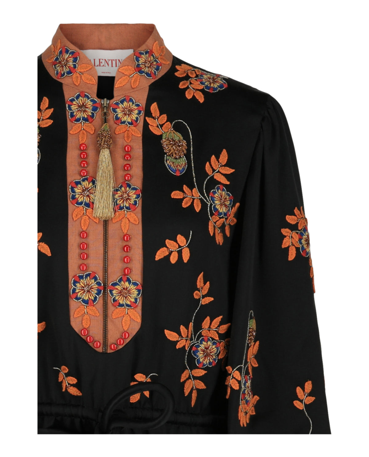Valentino Valentino Womens Embroidered Knee-Length Dress