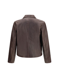 OUR LEGACY Our Legacy Men Mini Leather Jacket