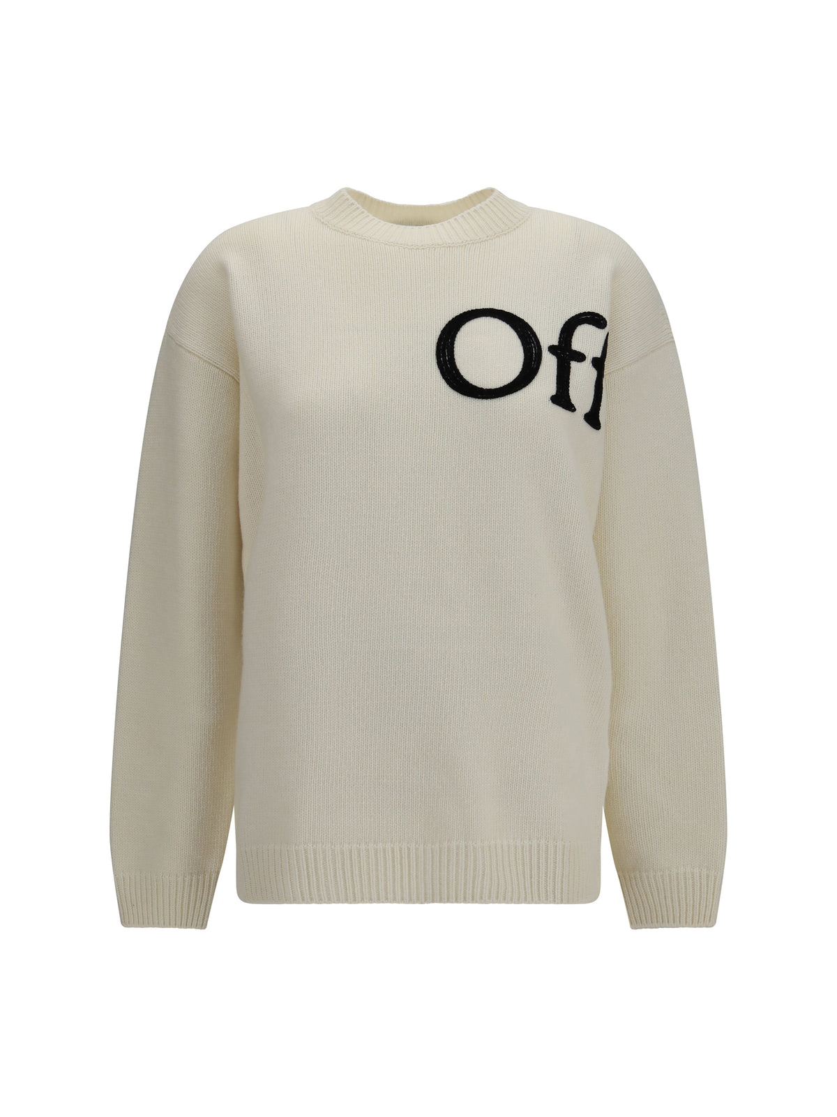 OFF-WHITE Off-White Women Bookish Shared Crewneck Sweater