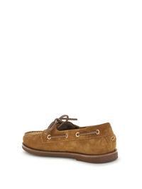 Gianvito Rossi Women Vandée Suede Loafers