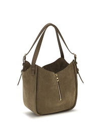 Loewe Women Hammock Flip Suede Handbag