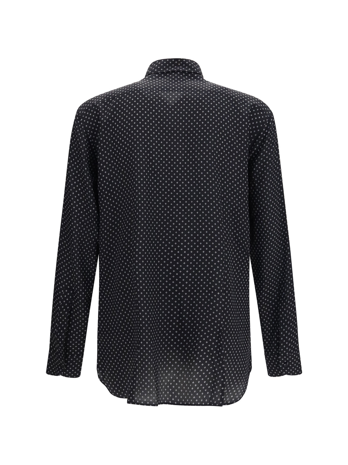 Tom Ford Men Silk Crêpe De Chine Polka-Dot Shirt