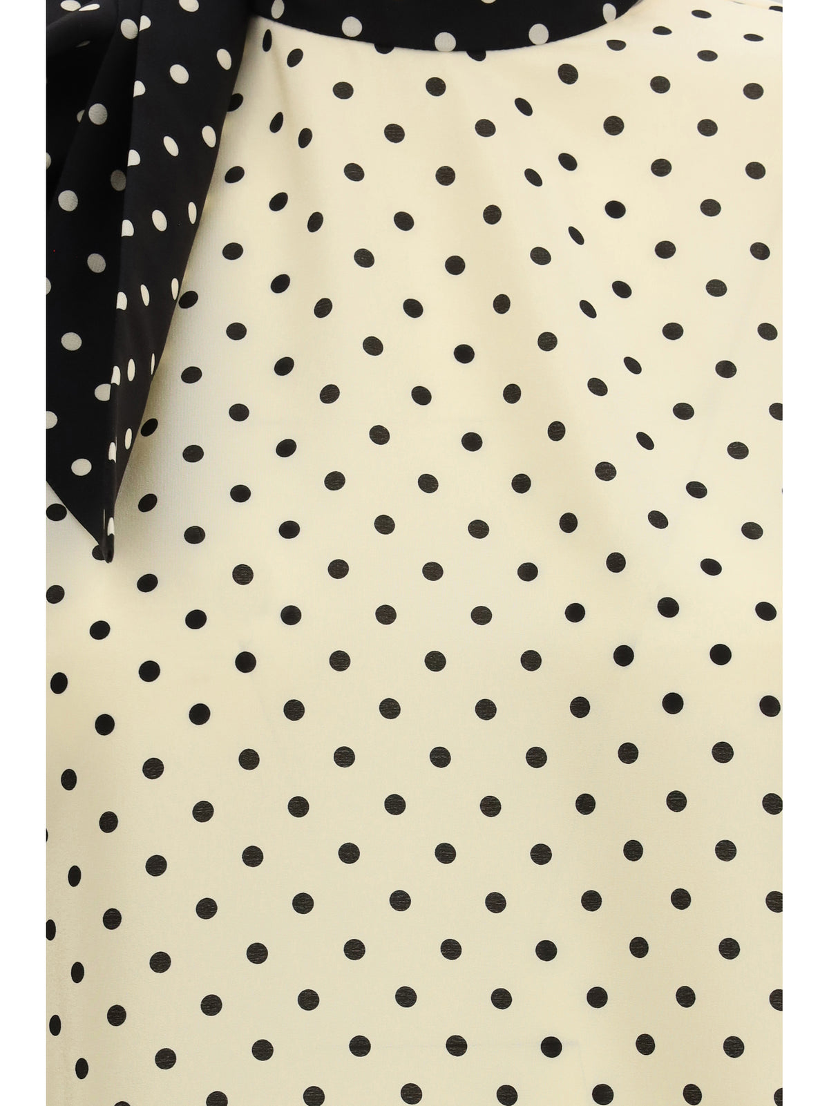 VALENTINO Valentino Women Polka Dot Blouse With Side Bow