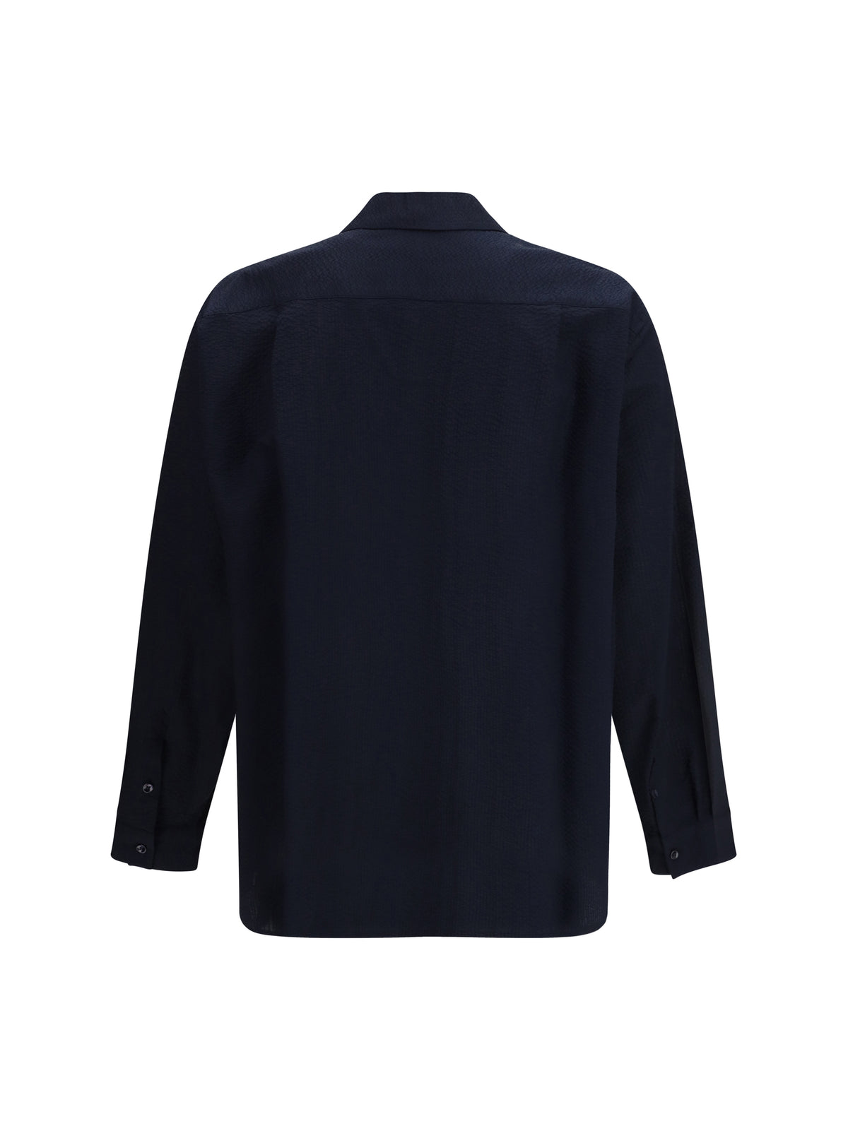GIORGIO ARMANI Giorgio Armani Men Cotton Shirt With Classic Collar