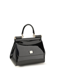 DOLCE & GABBANA Dolce & Gabbana Women Small Sicily Patent Leather Handbag