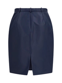 Gucci Women Silk Faille Skirt