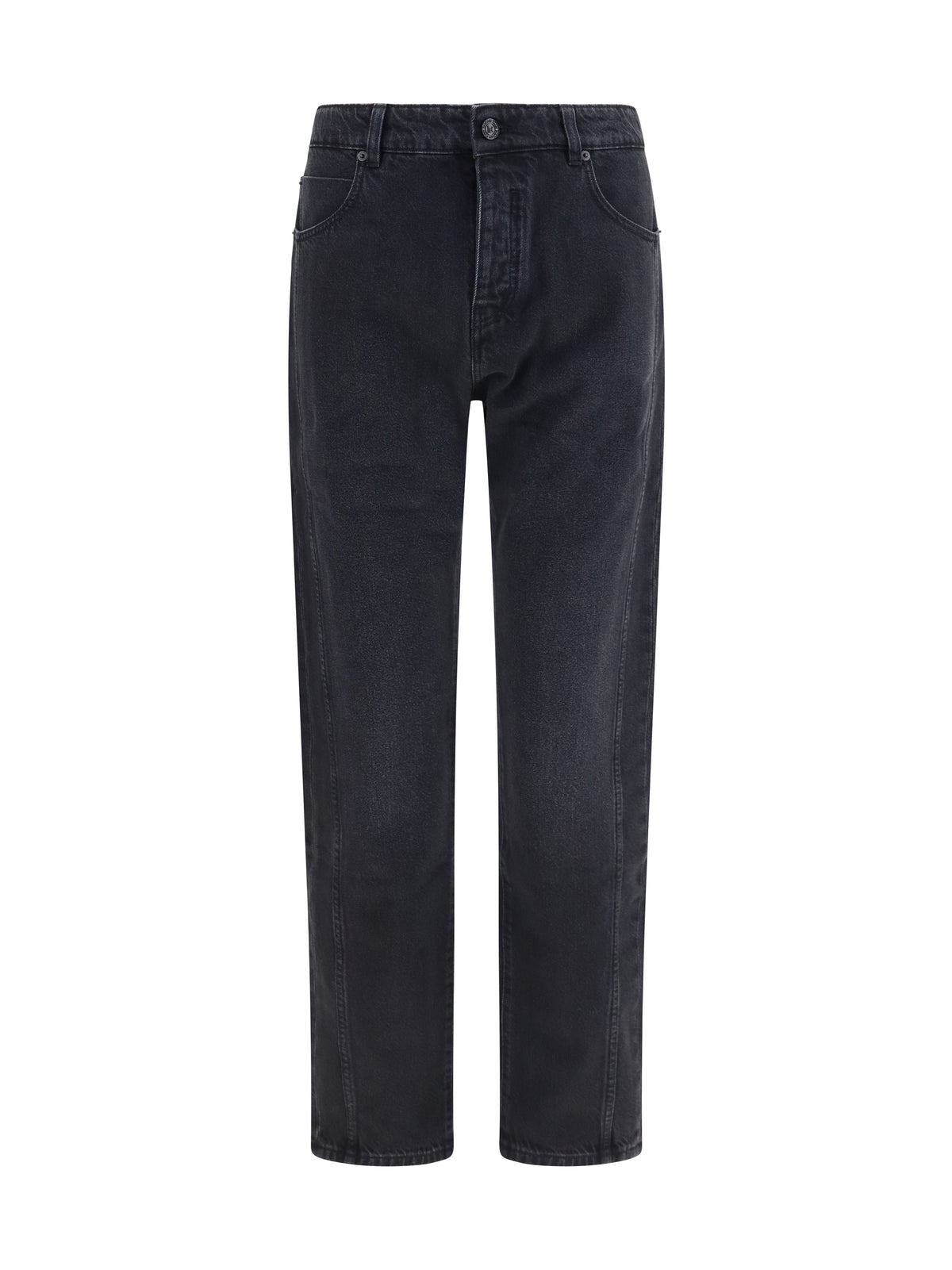 Balmain Men Straight-Leg Denim Jeans