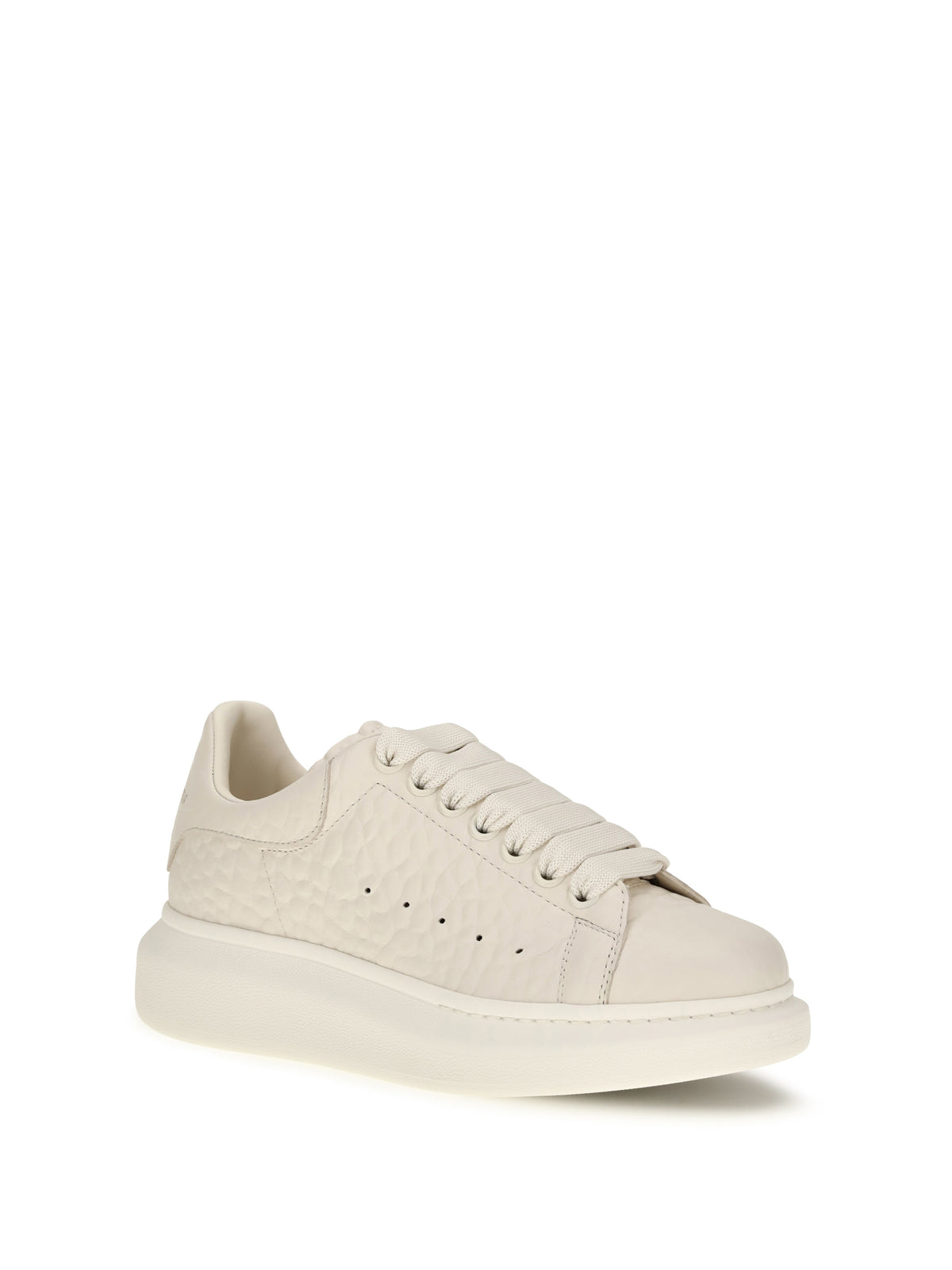 ALEXANDER McQUEEN Alexander Mcqueen Women Oversized Pebbled Leather Sneakers