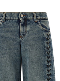 STELLA MCCARTNEY Stella Mccartney Women Lace-Up Jeans