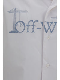 Off-White Men City Nature Bowling Shirt