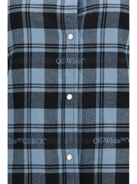 OFF-WHITE Off-White Women Check Flannel Padded Overshirt