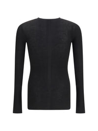 RICK OWENS Rick Owens Men Slim Ribbed Long-Sleeve Sweater