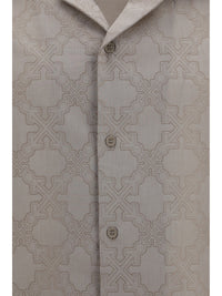Off-White Men Arrow Monogram Shirt