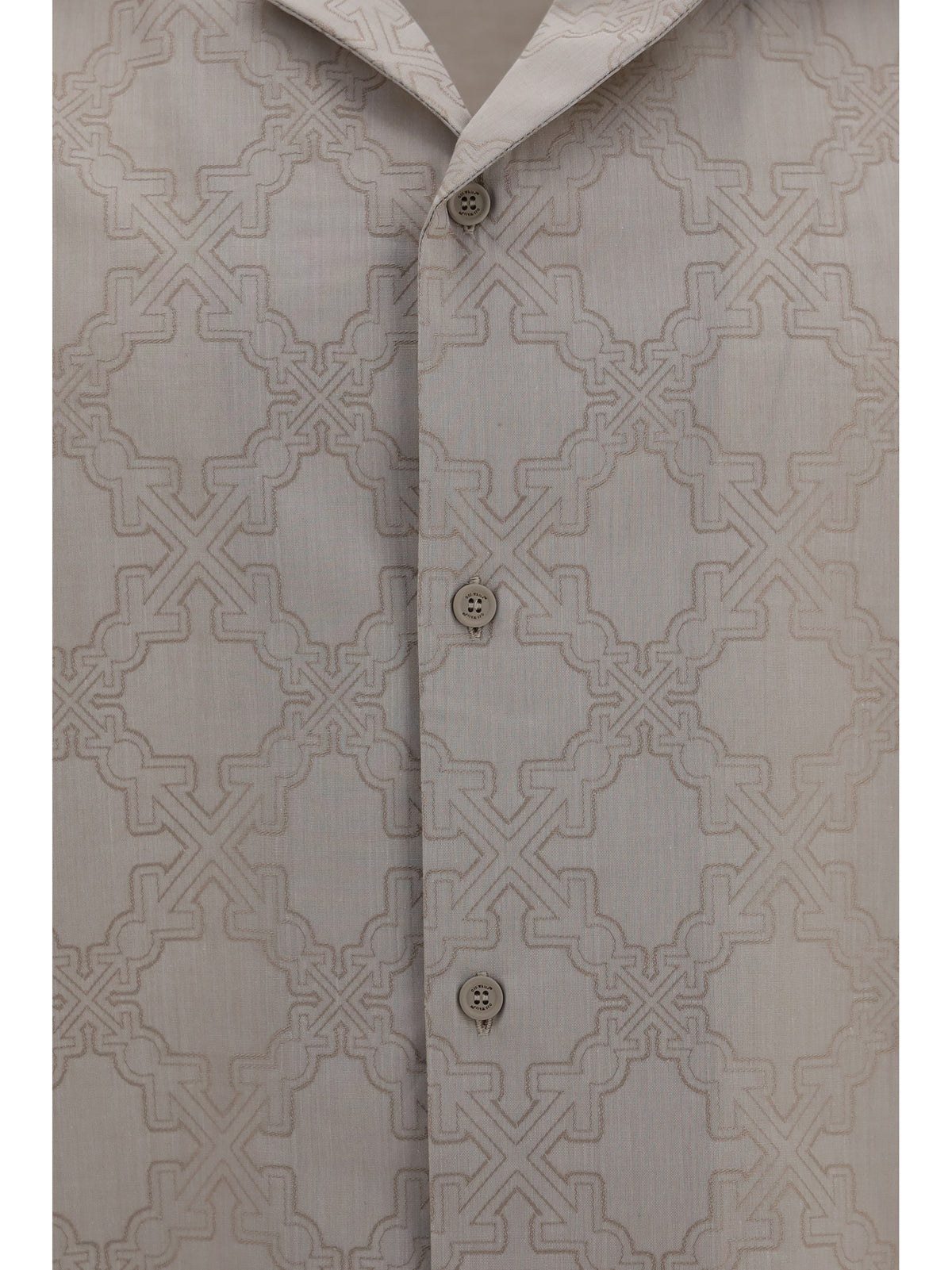 Off-White Men Arrow Monogram Shirt