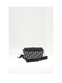Dior Homme Men Mini Flap Saddler Oblique