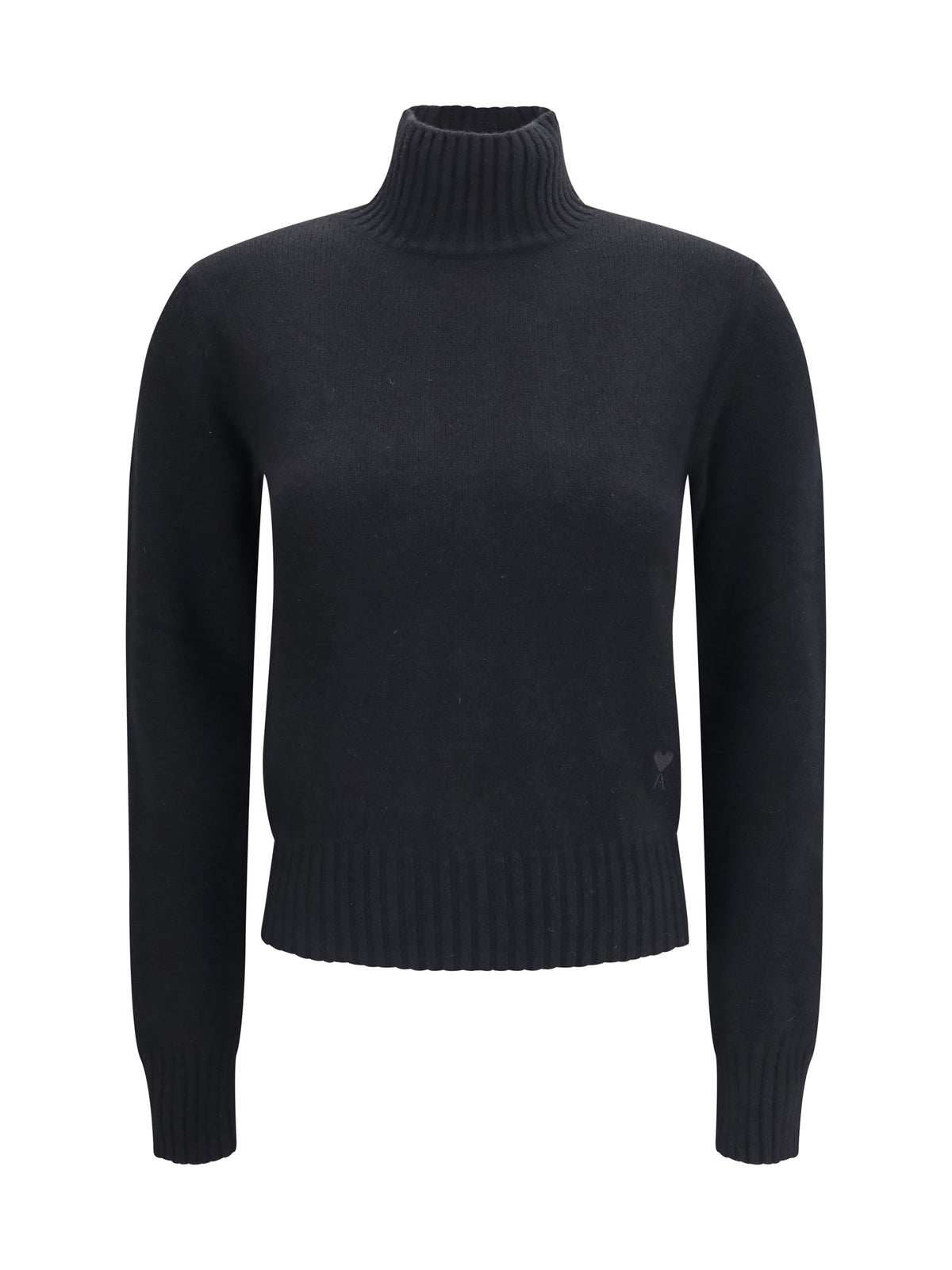 AMI PARIS Ami Paris Women Ami De Coeur Turtleneck Sweater