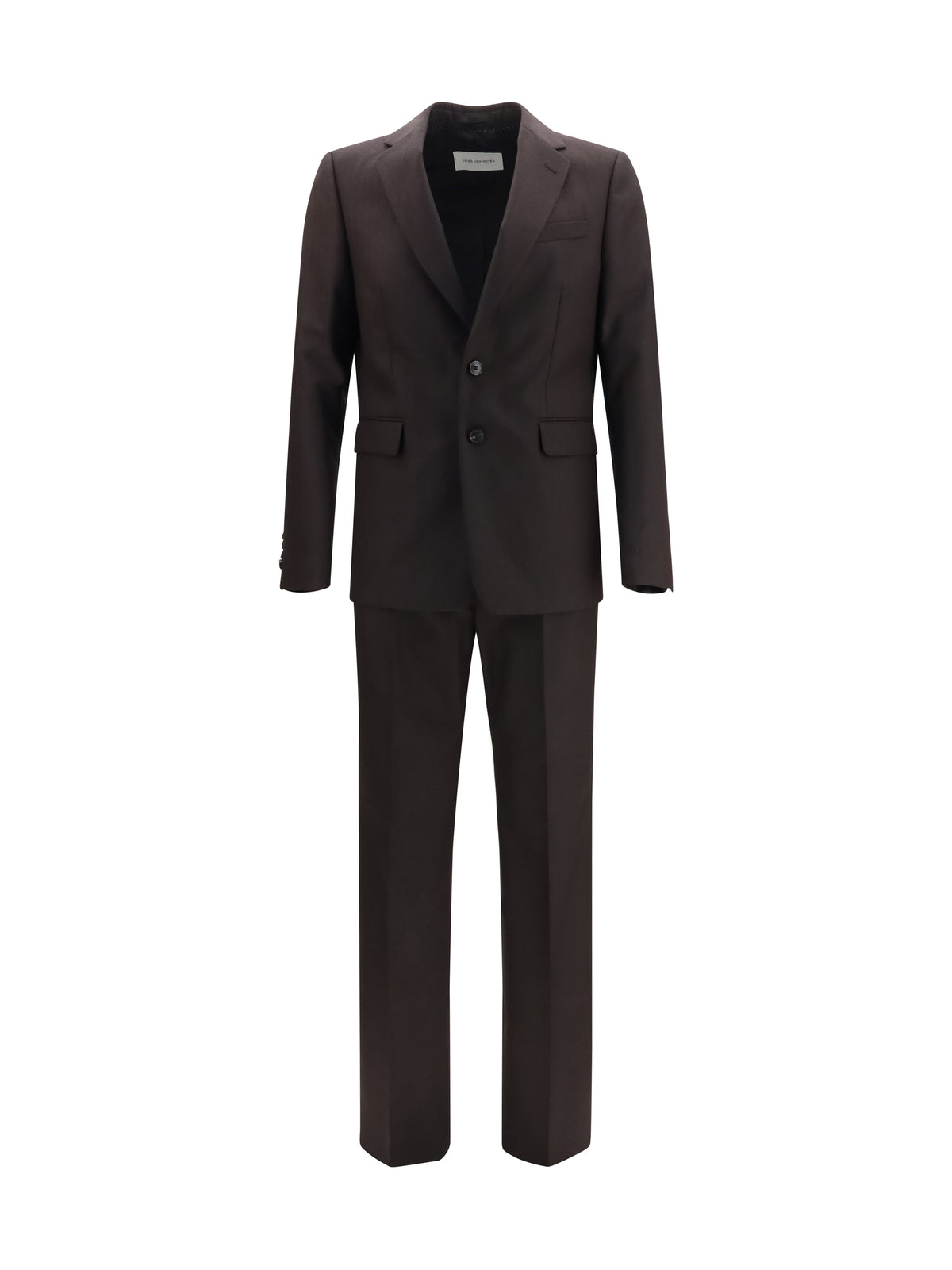 DRIES VAN NOTEN Dries Van Noten Men Chevron Wool Suit