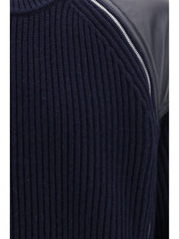 Bottega Veneta Men English-Rib Wool And Cashmere Sweater