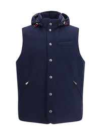 Brunello Cucinelli Men Wool Down Vest