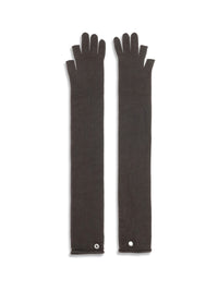 RICK OWENS Rick Owens Women Long Fingerless Wool Gloves