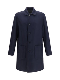 Etro Men Soho Reversible Wool-Blend Coat