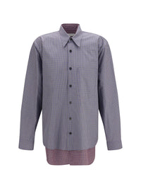 DRIES VAN NOTEN Dries Van Noten Men Camber Double-Layer Shirt