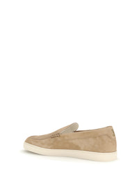 Brunello Cucinelli Men Suede Loafers