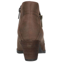 Bobbi Womens Solid Man Made Booties