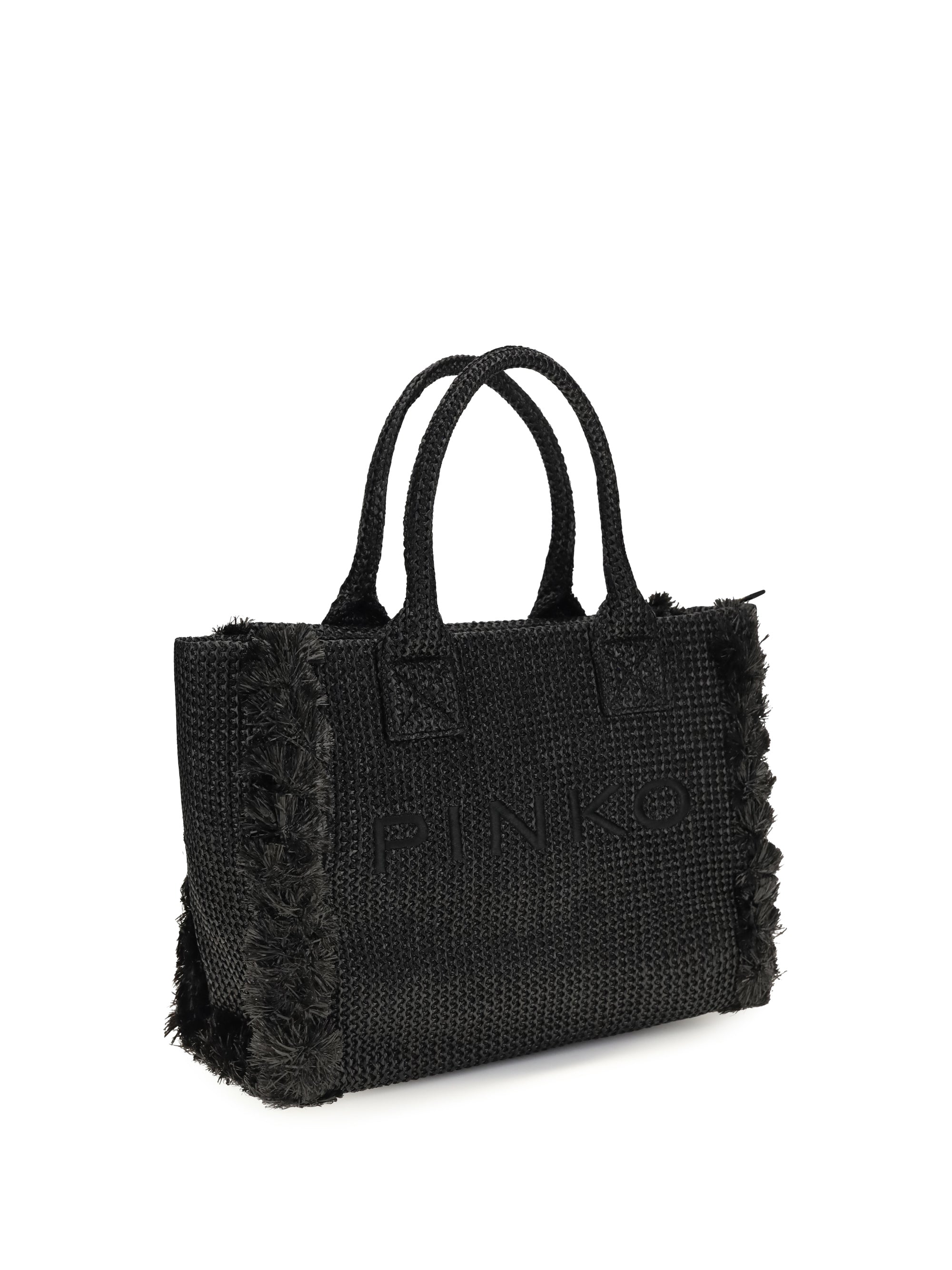 PINKO Pinko Women Medium Beach Rafia Tote Bag