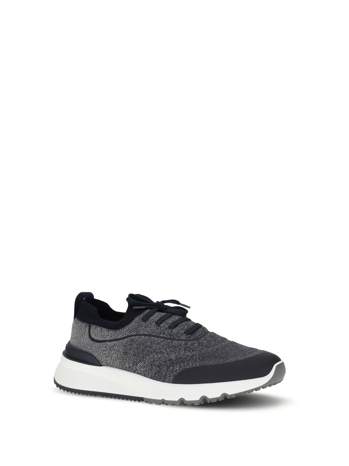 Brunello Cucinelli Men Techno Cotton Knit Sneakers Runners