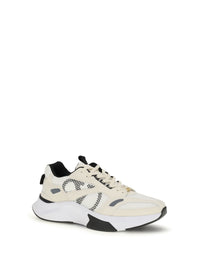 VALENTINO GARAVANI Valentino Garavani Men Demivee Mesh And Suede Sneakers