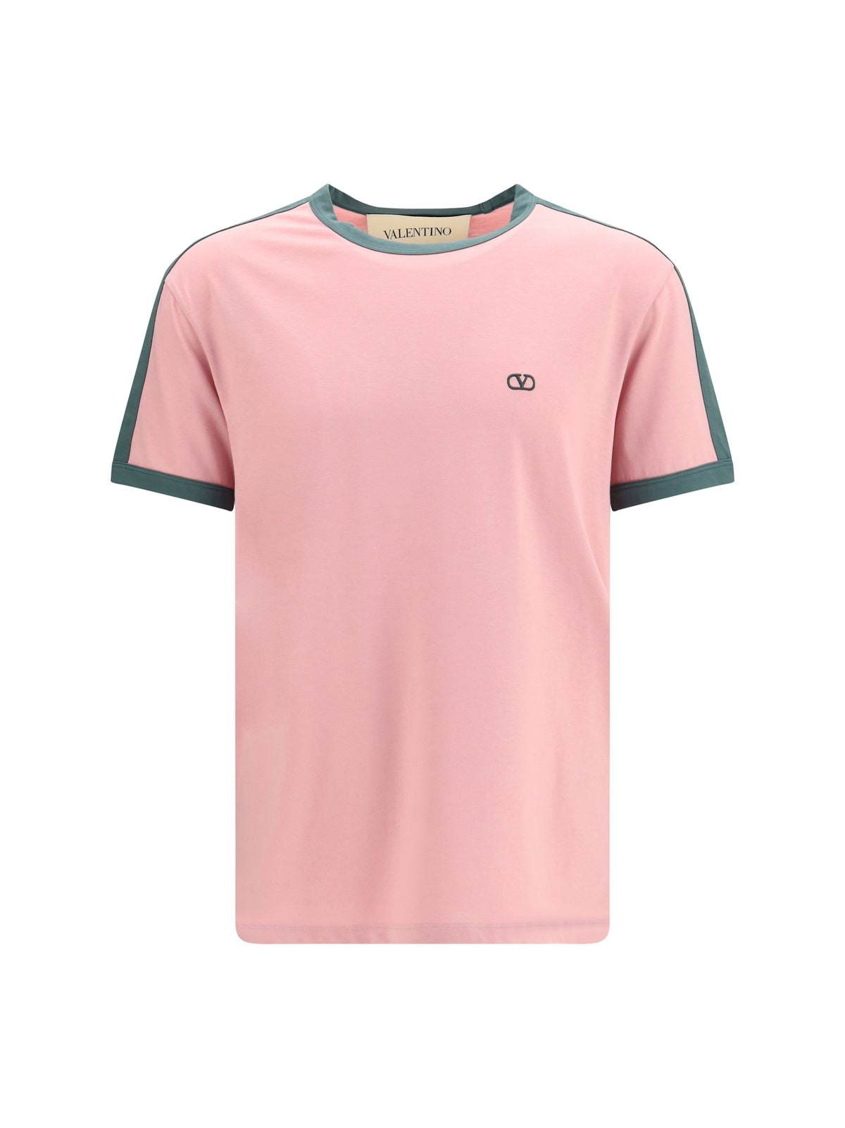 VALENTINO Valentino Men Embroidered Logo Cotton-Jersey T-Shirt