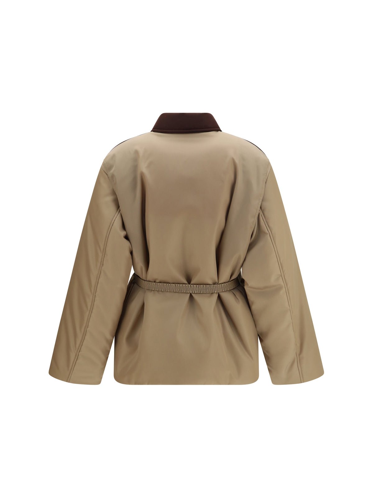 Versace Women Responsible Jacket In Nylon Twill