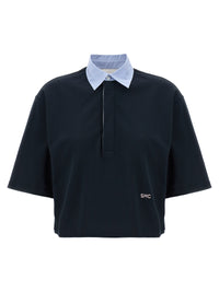 STELLA MCCARTNEY Stella Mccartney Women Cropped Piquet Polo