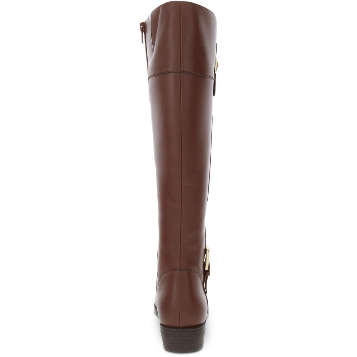 Deliee 2 Womens Wide Calf Knee-High Riding Boots