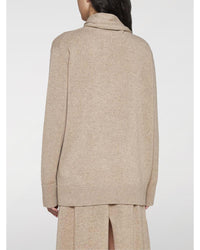 Stella Mccartney Cashmere Pullover Sweater Relaxed Fit Women Beige