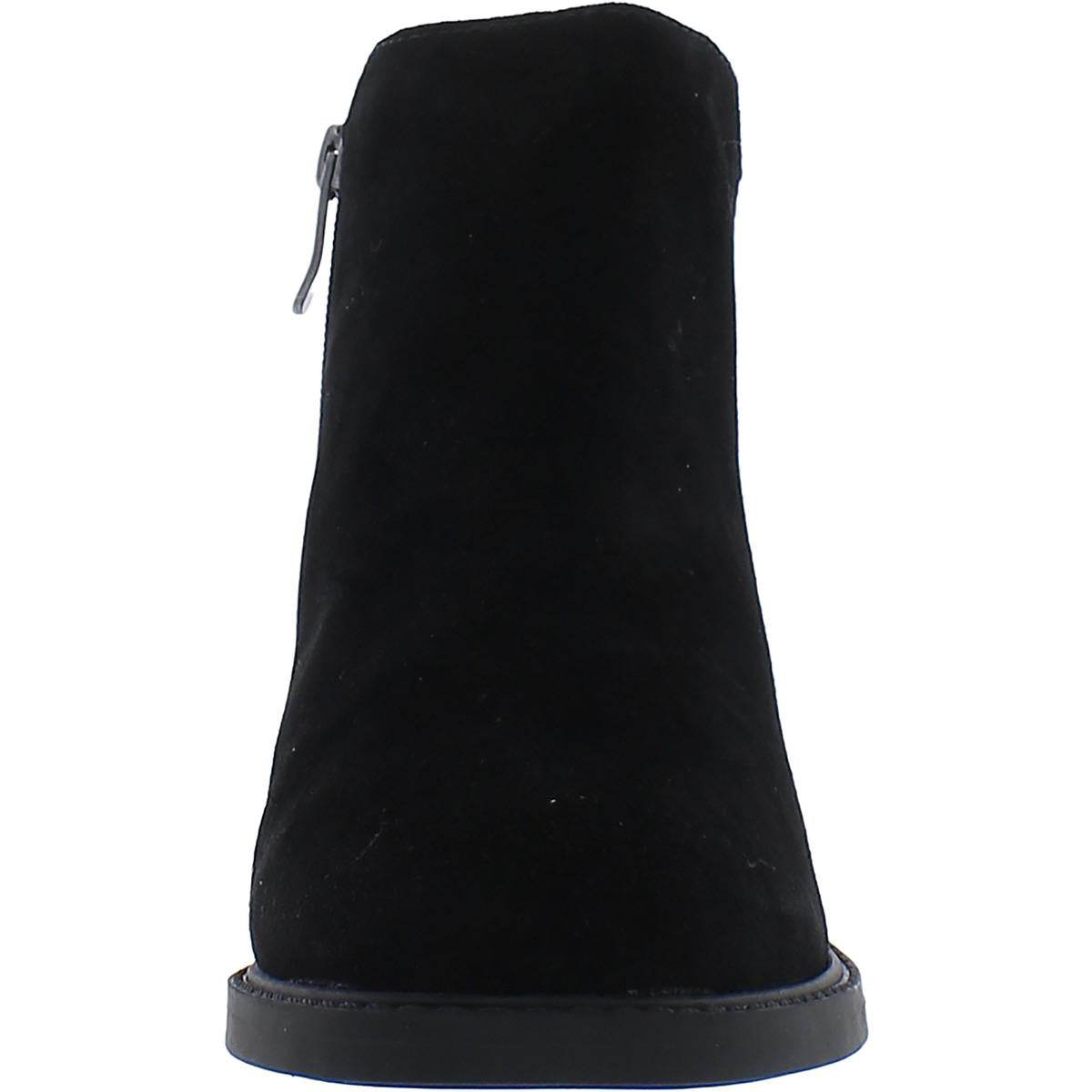 Larime Womens Zipper Ankle Booties