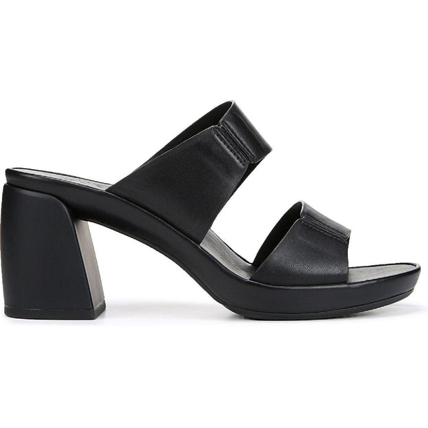 Genn-Whirl Womens Leather Slip On Heels