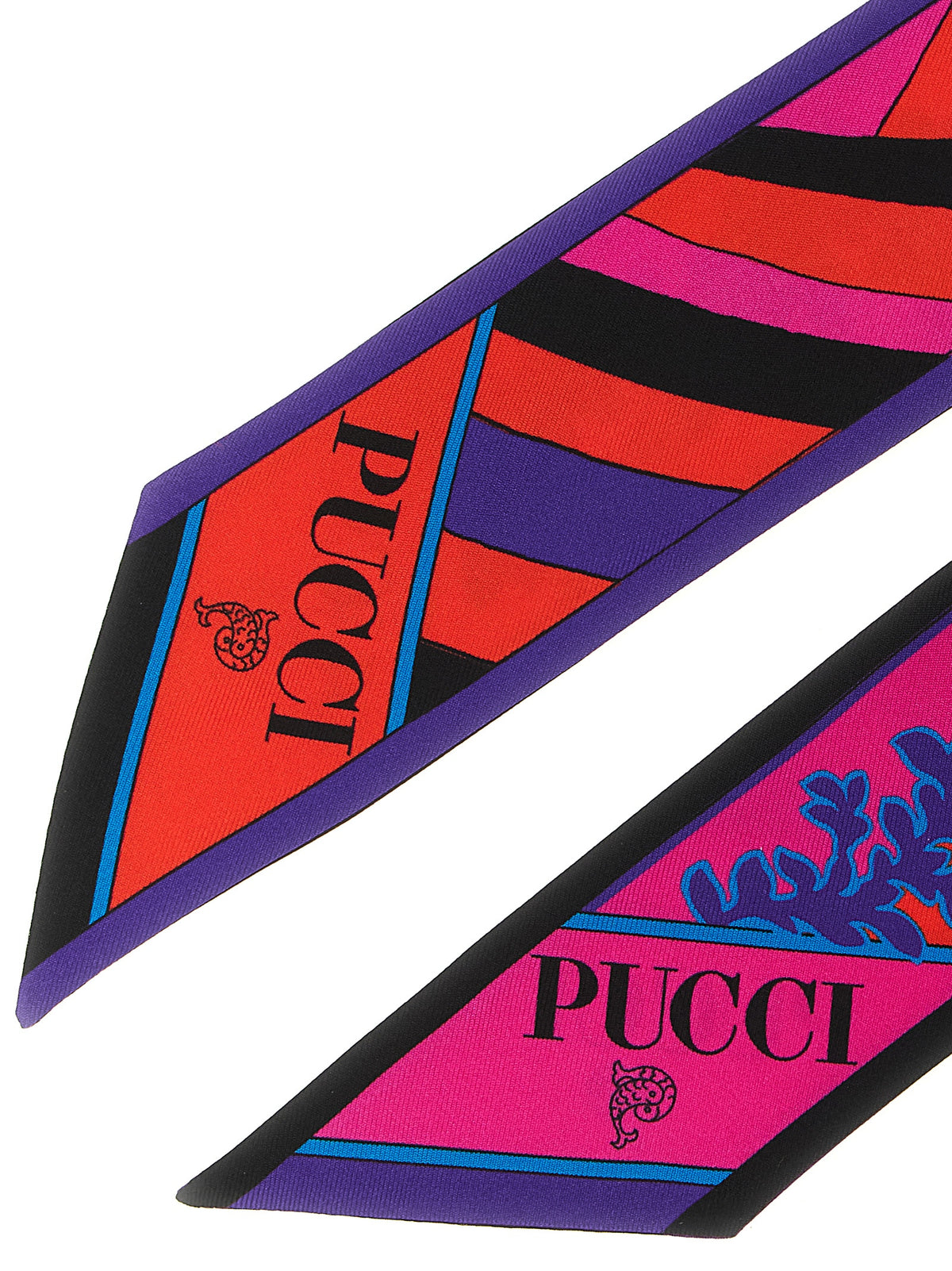 Emilio Pucci Women Foulard Mix Of Multicolor Prints