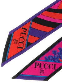 Emilio Pucci Women Foulard Mix Of Multicolor Prints