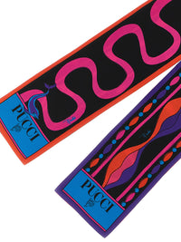 Emilio Pucci Women Multicolor Print Mix Scarf