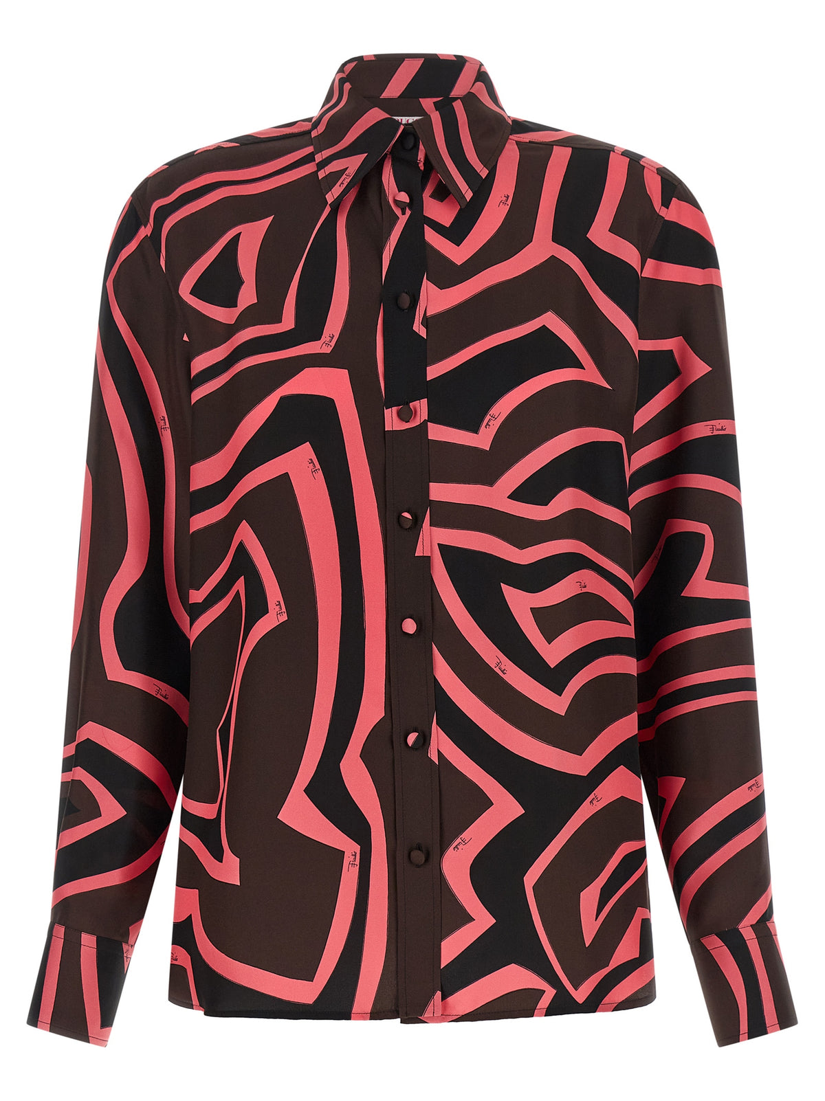 Emilio Pucci Women Pink 'Labirinto' Shirt