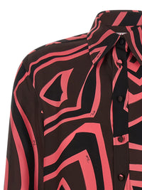 Emilio Pucci Women Pink 'Labirinto' Shirt