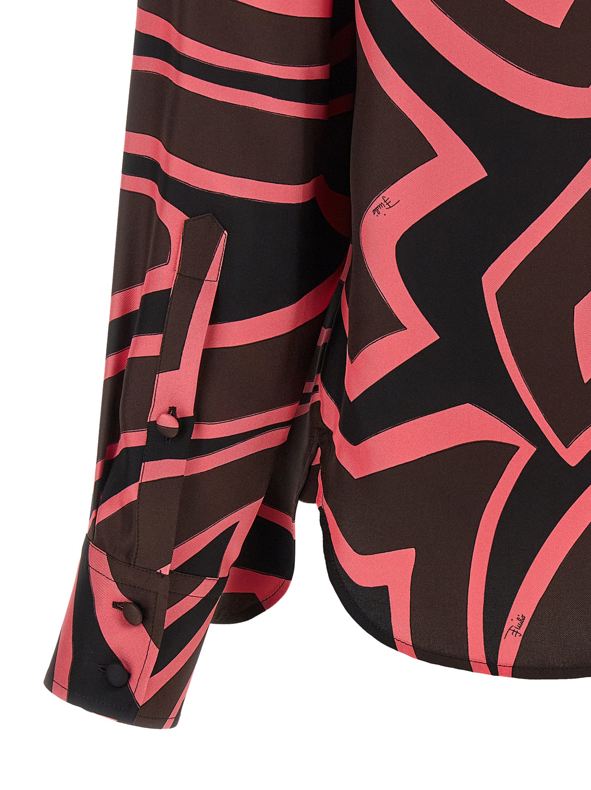 Emilio Pucci Women Pink 'Labirinto' Shirt