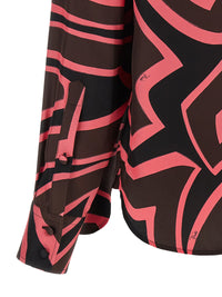 Emilio Pucci Women Pink 'Labirinto' Shirt