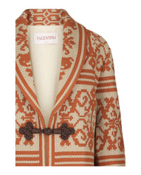 Valentino Valentino Mens Après L'Hiver Jacquard Jacket