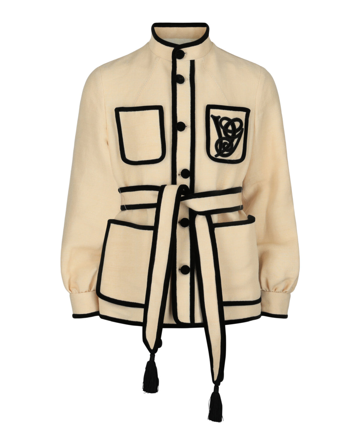 Valentino Valentino Mens Double-Breasted Long Blazer