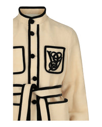 Valentino Valentino Mens Double-Breasted Long Blazer