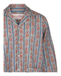 Valentino Valentino Mens Voyage Imaginaire Printed Pajama Shirt