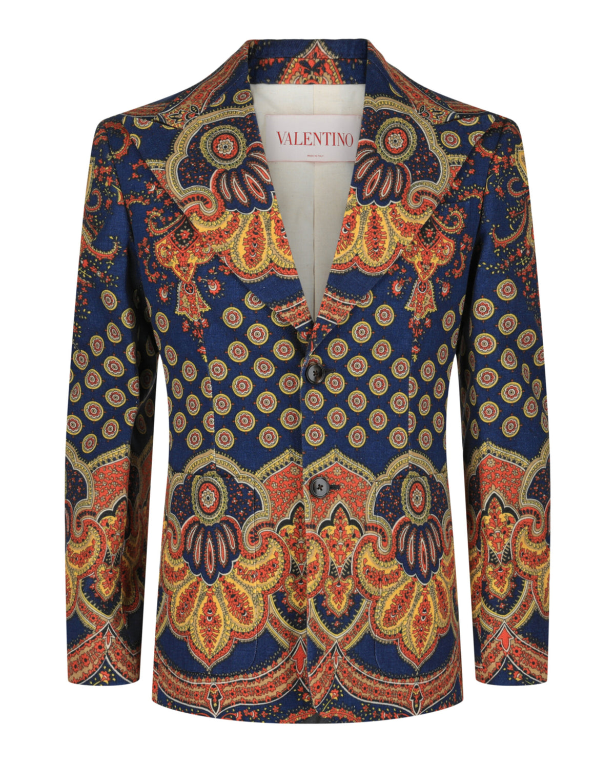 Valentino Valentino Mens Voyage Imaginaire Single Breasted Blazer